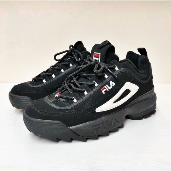 NIB 📦 FILA Black Disruptor II 2 - Picture 1 of 5